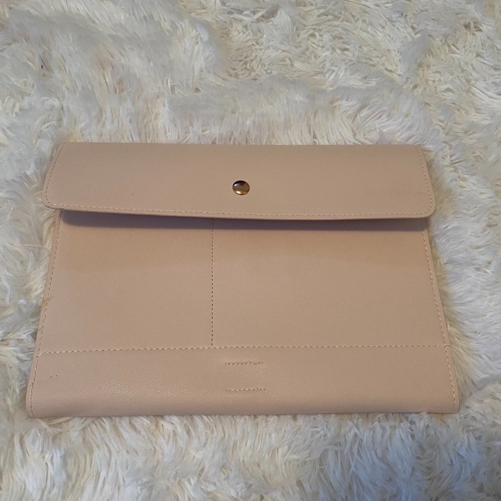 Glass Ladder & Co Megan Portfoli Organizer Clutch MacBook Air iPad - Blush